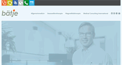 Desktop Screenshot of dr-baetje.de